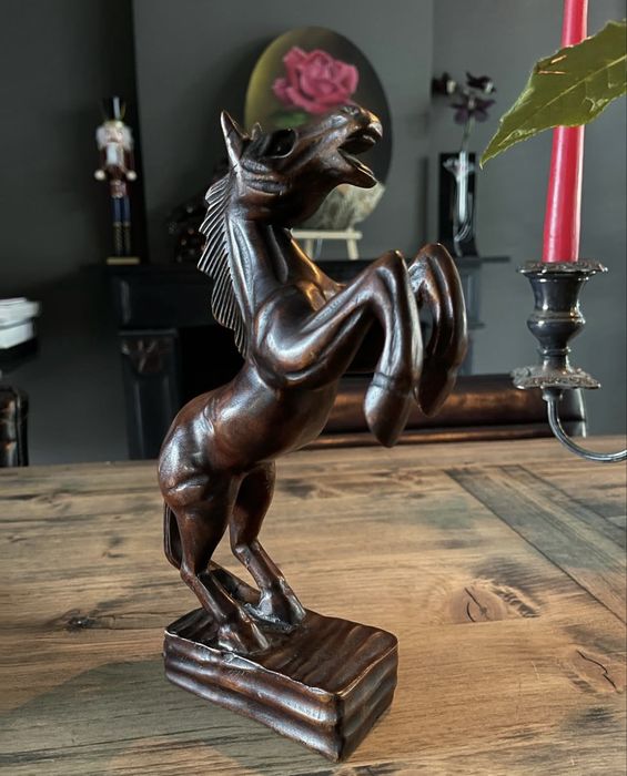 Кінь скульптура вінтаж лошадь