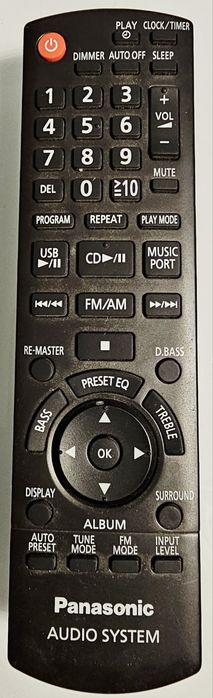 Pilot do sprzętu audio Panasonic, model N2QAYB000394
