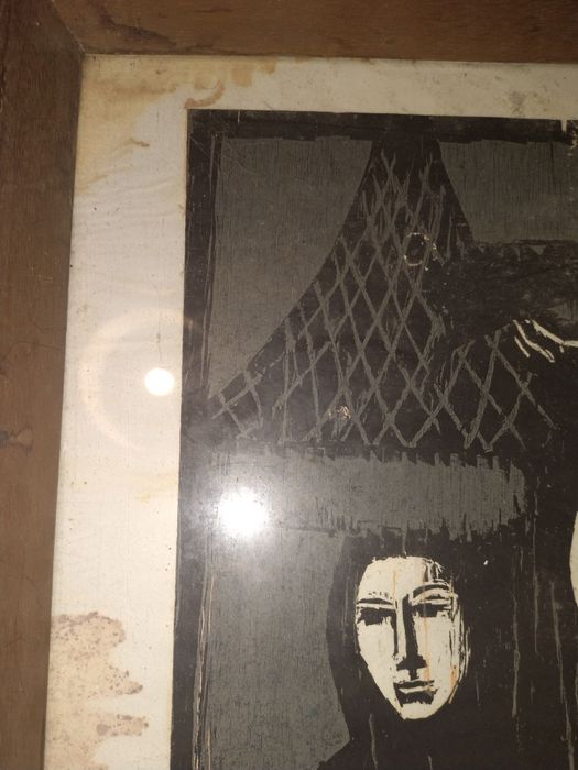 Alice Jorge xilogravura anos 50