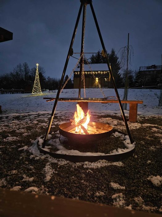 domek z jacuzzi noclegi domek w górach Beskidy weekend wakacje wypoczynek wynajem