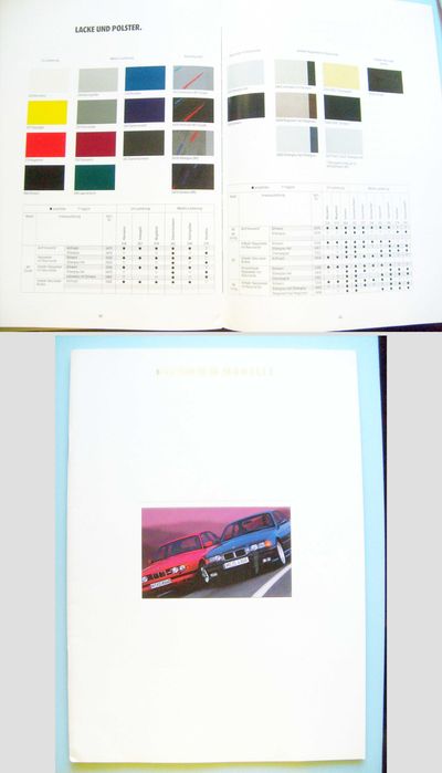 BMW M-Power Programm 1993 - M3 E36 & M5 E34 / prospekt 46 stron ! BDB- / przesyłka GRATIS  !