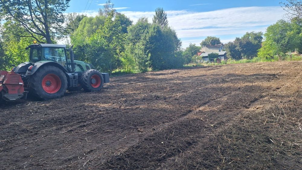 Mulczowanie Wycinka drzew Frezowanie Karczowanie Mulczer Wgłębny Leśny
