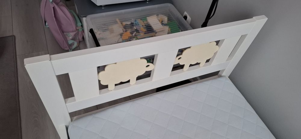 Łóżko łóżeczko dla dziecka  Ikea Sultan Lade z materacem