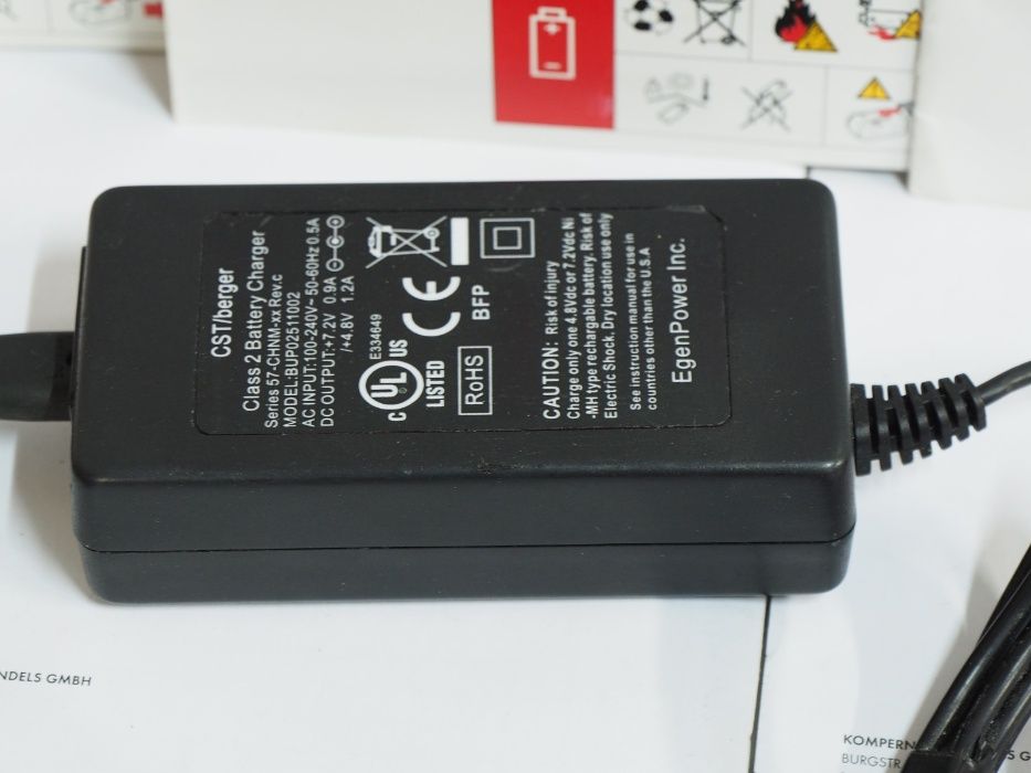 BERGER ladowarka niwelator CST laser 4,8v -7,2v leica bosch spectra