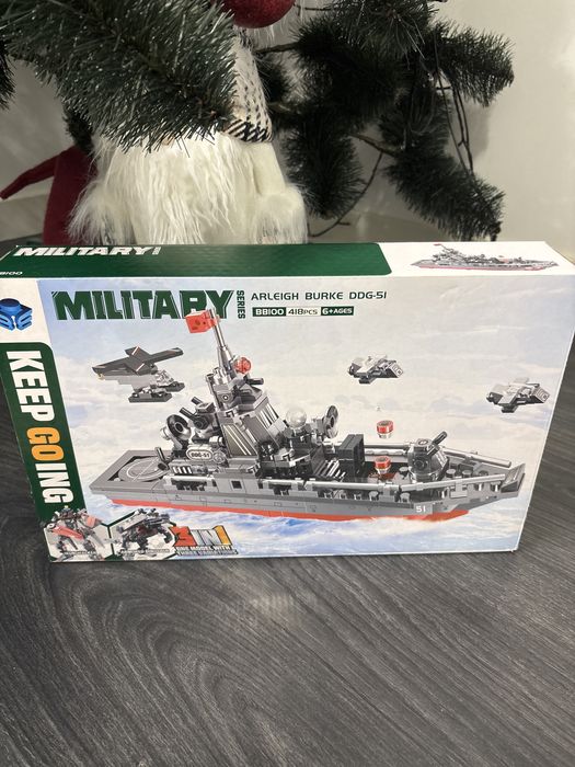 Конструктор Військовий корабель (3 в 1)