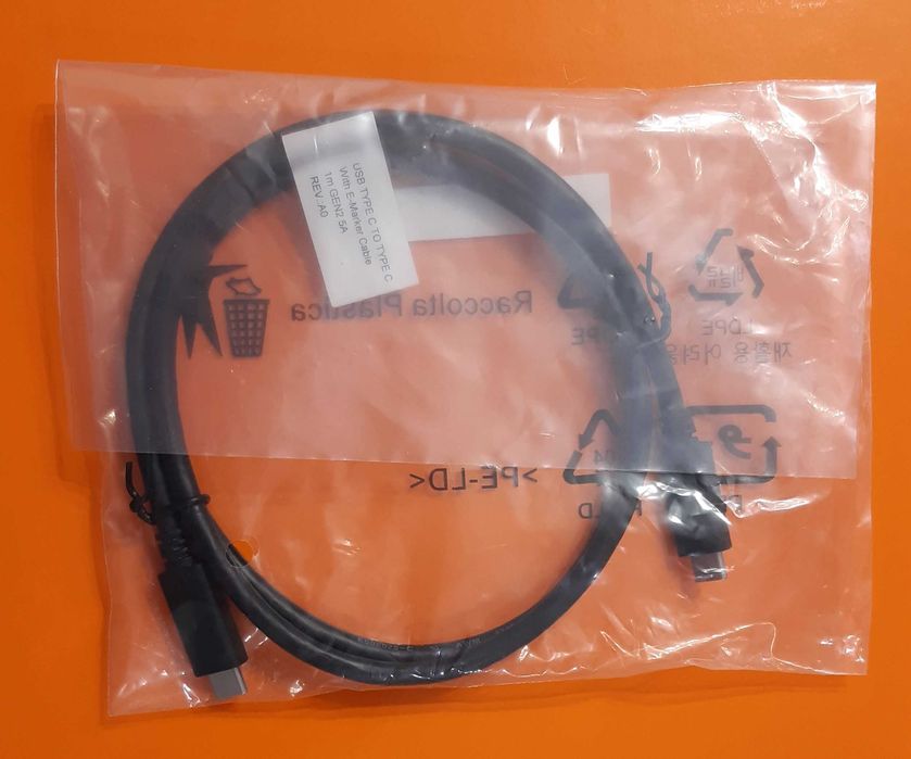 Nowy Kabel USB-C 1 m 5A 4K display cable usb-c to usb-c