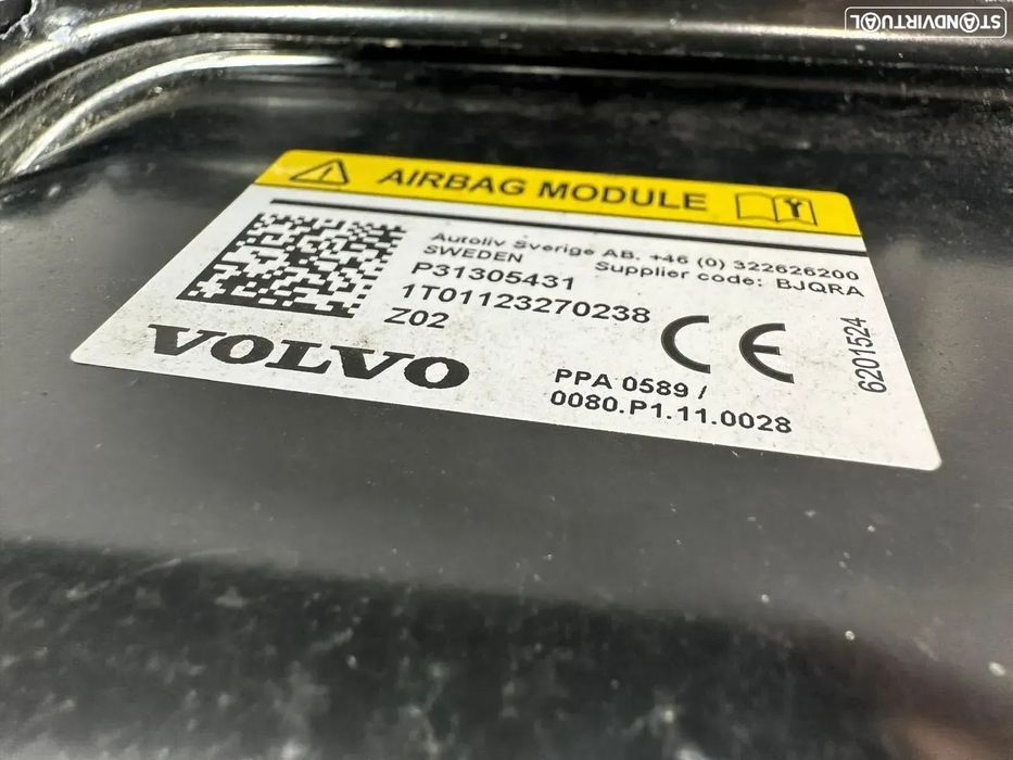 Airbag Peões / Pedestre - Volvo V40