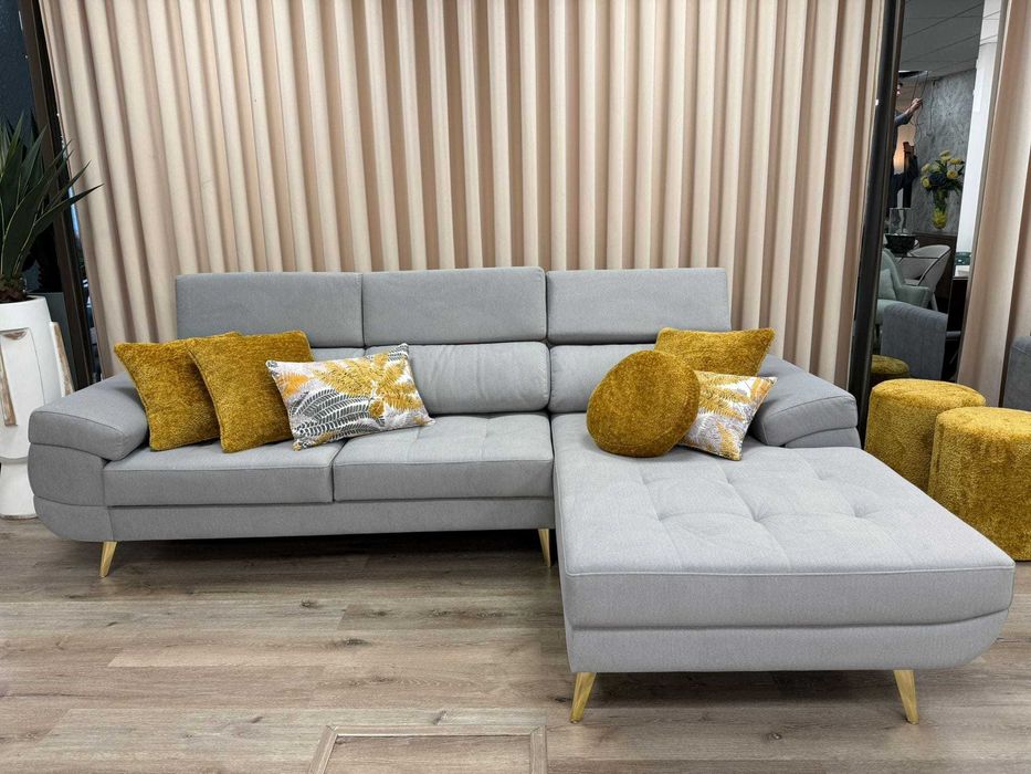 Chaiselongue com assentos extensiveis em Microfibra NOVA