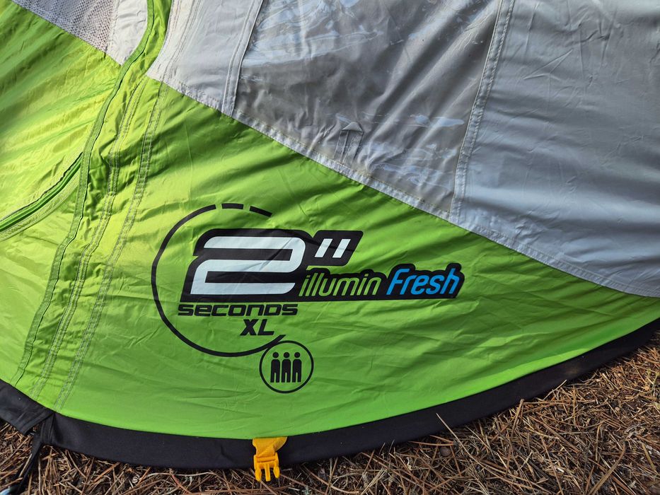 Tenda 2 SECONDS XL AIR ILLUMIN FRESH III - protecao termica, luz integrada e montagem em 2 sgundos