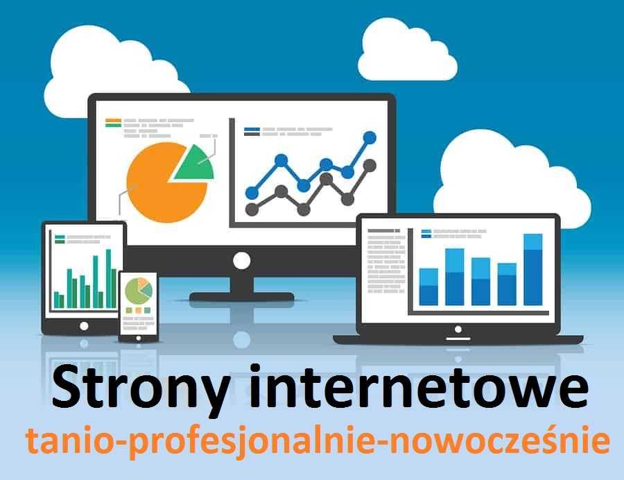 Nowoczesne strony internetowe. Strona www dla firmy. Sklep internetowy