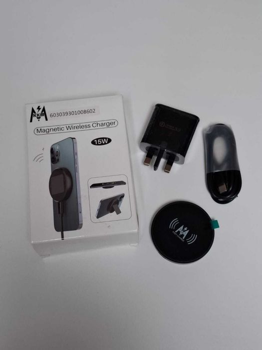 Magnetyczna bezprzewodowa ładowarka, 15 W