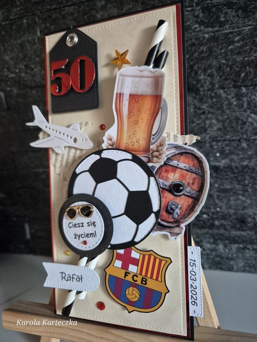 Kartka urodzinowa MĘSKA 50