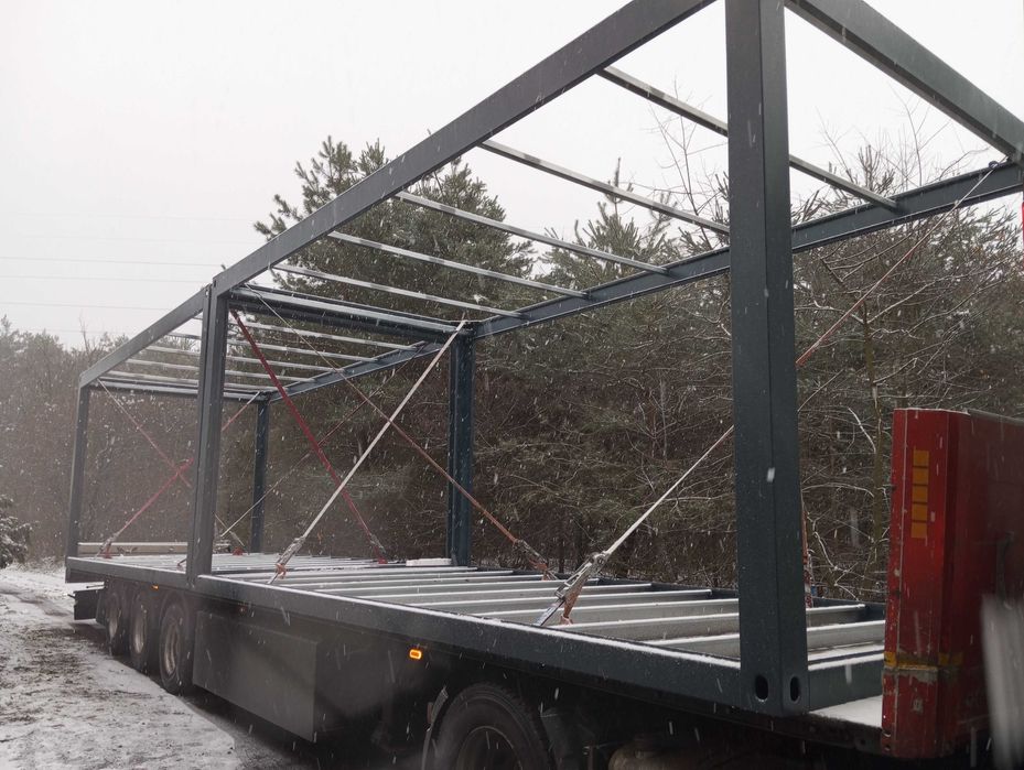 Stalowa Rama | Pawilon | Kontener | Konstrukcja | Domek letniskowy