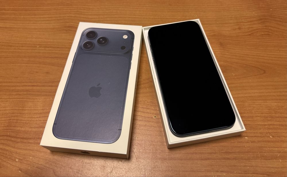 iPhone 17 Pro Max 512GB Deep Blue bateria 100% z PL GW Warszawa