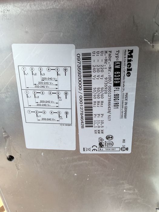 Miele płyta indukcyjna  KM 6389