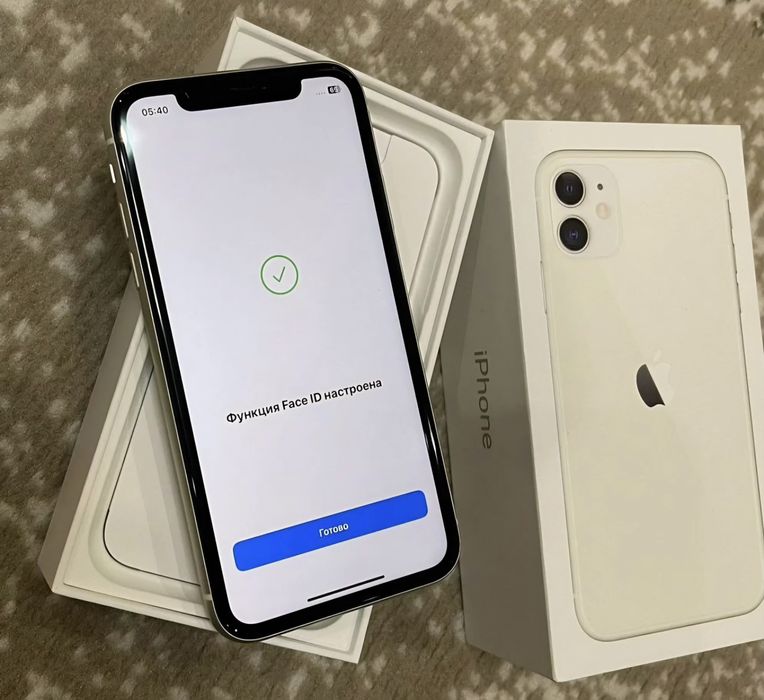 Айфон 11 полный комплект 128гб