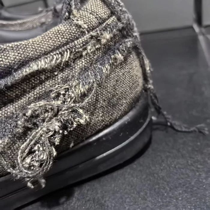 Кеды Rick Owens Distressed Low