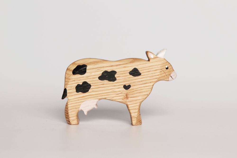 Zestaw zabawek zwierząt na farmie