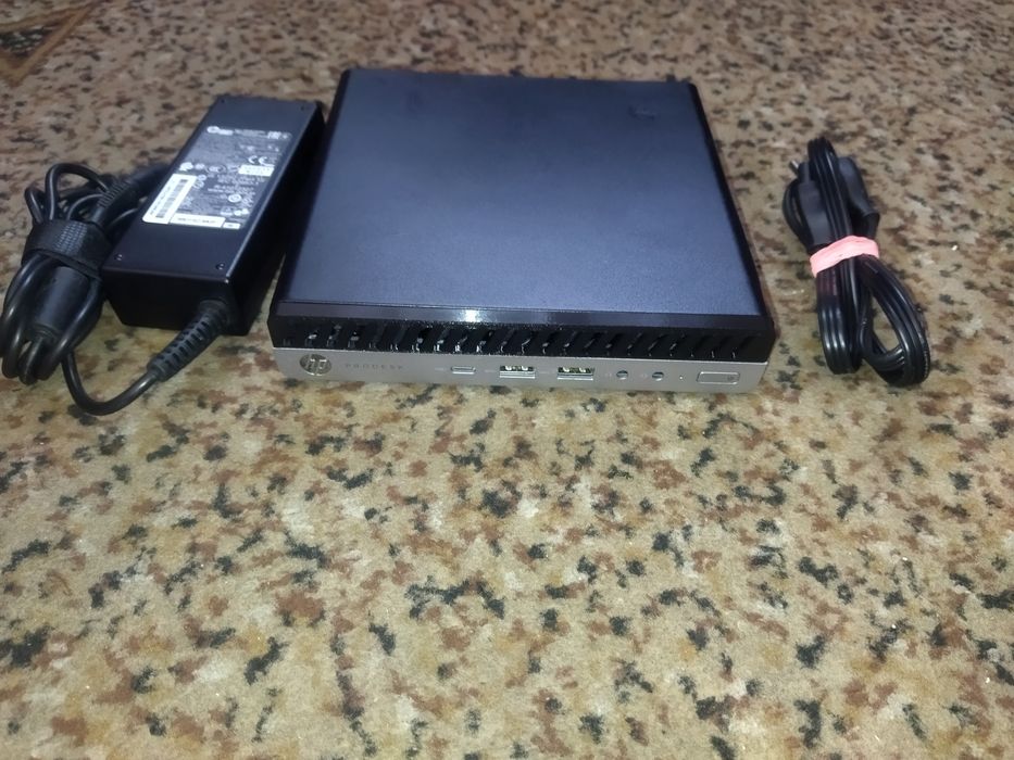 Mini PC‼️HP 705 G4,Ryzen 5 2400GE,Vega 11,DDR4 4gb,HDD 320gb,Windows 10 БП