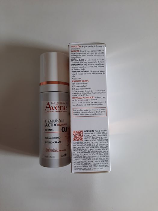 Avene Hyaluron activ procedure