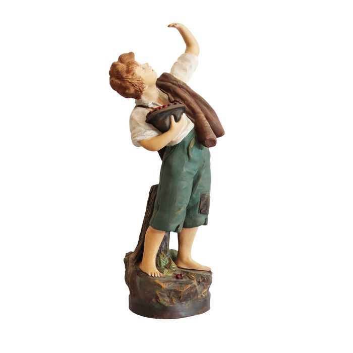 Grande escultura em terracota (71 cm)