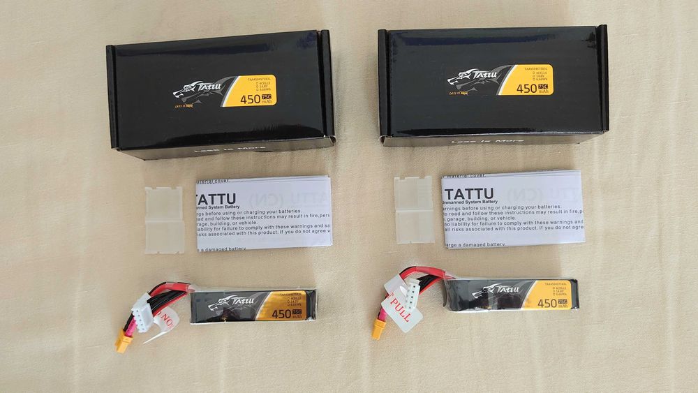 Baterias Lipo Tattu 450mAh 4S (XT30)