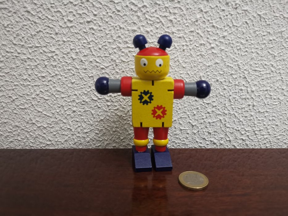 6 Wooden Toys - IKEA Cars / Flute / Maraca / Dolphin / Robot64585108149634123