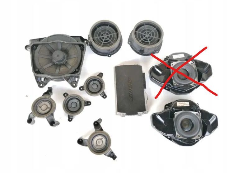 AUDI A6 A7 A8 4H BOSE GŁOSNIKI GŁOSNIK