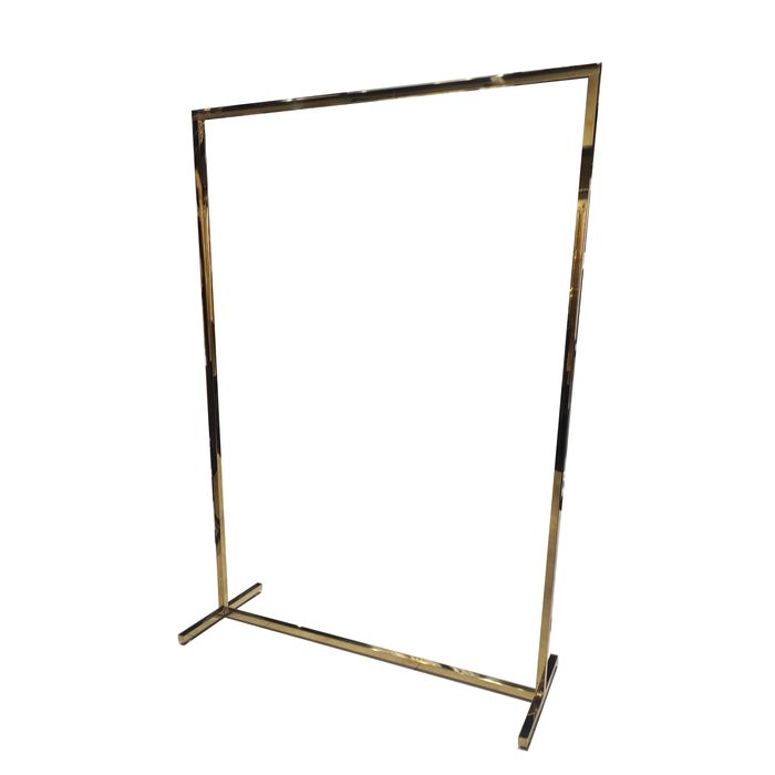 Stojak na ubrania | Złoty | 120 x 180 [cm]