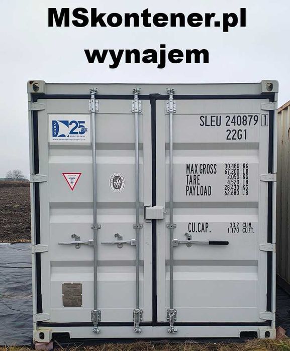 Wynajem Kontener socjalny budowlany biurowy PANCERNY