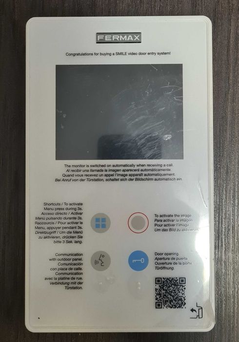 Fermax monitor Smile 3,5" VDS