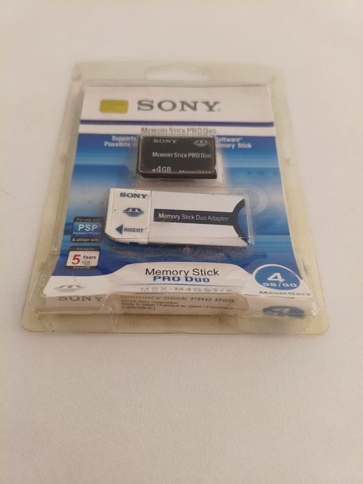 Sony Memory Stick Duo Pro 4Gb