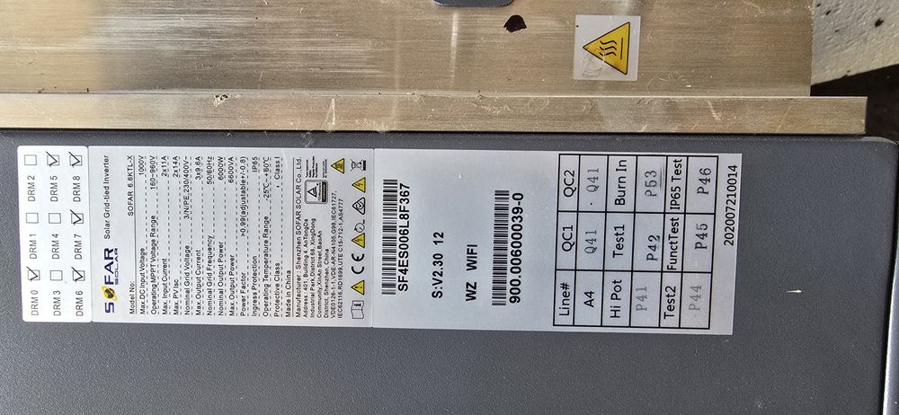 Falownik Sofar 6.6 KTX