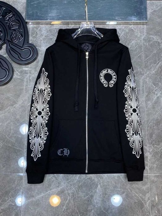 Зип худи Chrome Hearts хром хартс худи хром харт кофта хром хартц кофт Хром Хартс с крестами