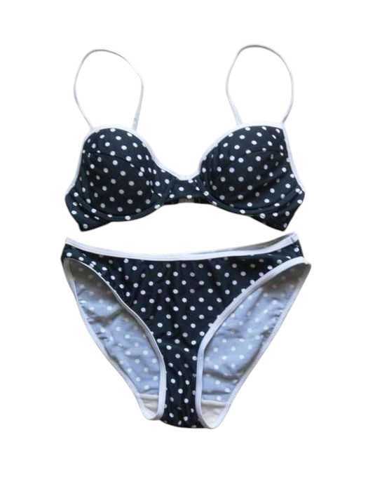 Strój kostium kąpielowy bikini groszki Select 38,M