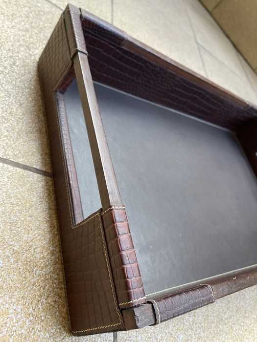 Almi Decor - skórzana taca -