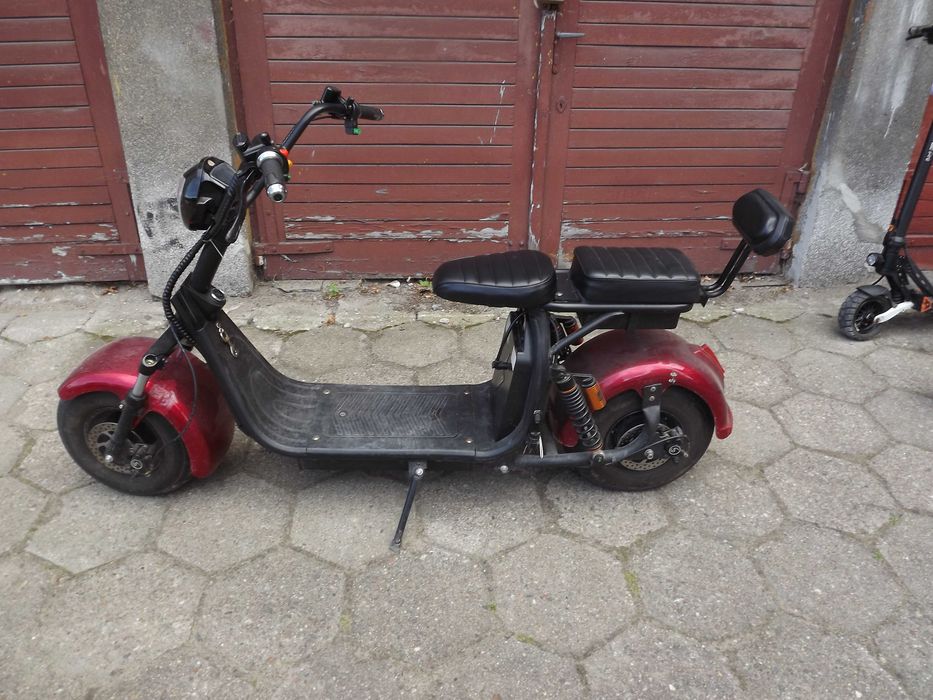 Skuter elektryczny dwu osobowy 2 szt baterii
