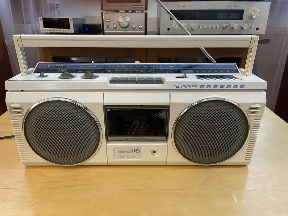 Hitachi Trk P6 radiomagnetofon klasyk