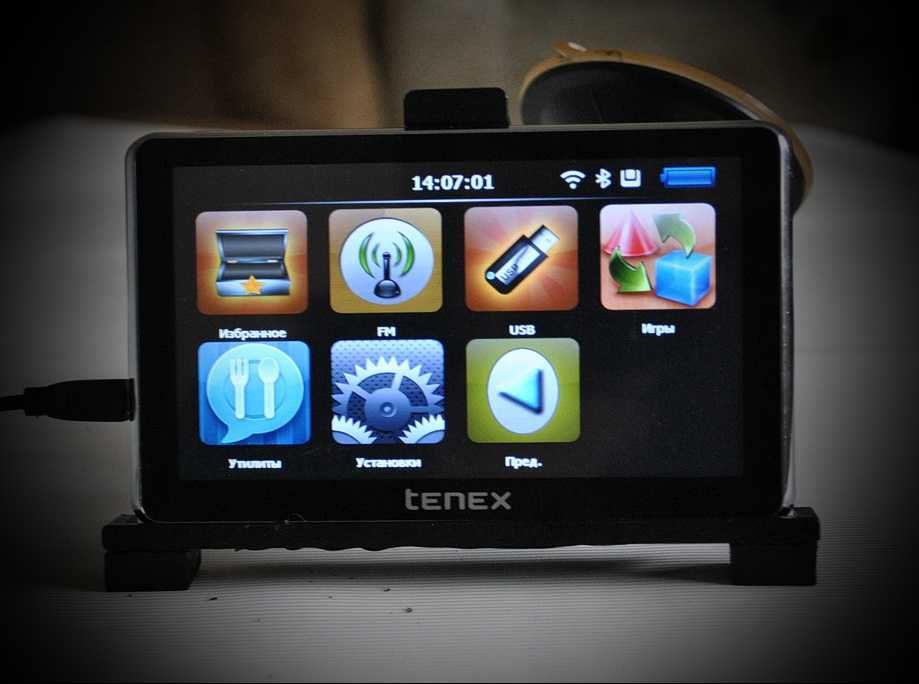Б/У навигатор "TENEX"  6 дюймов