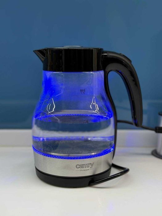 Чайник електричний 1,7 л CR 1300 CAMRY, новий!