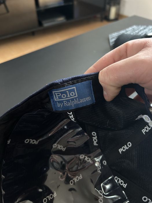 Czapka Polo Ralph Lauren granatowa