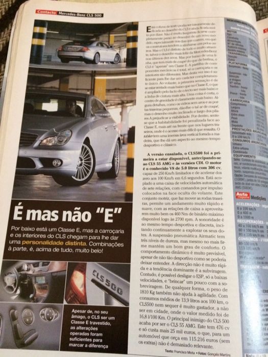 Revista automoveis AUTO MAGAZINE n 161 Out/05