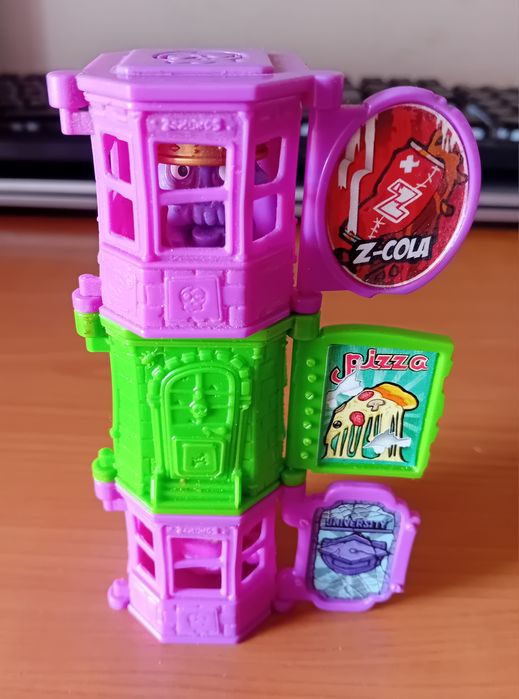 Zoomlings- Grossery Gang-Figuras+Casinhas