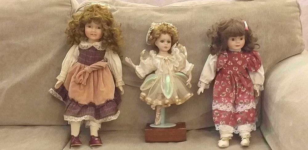 Bonecas de Porcelana de coleção -3
