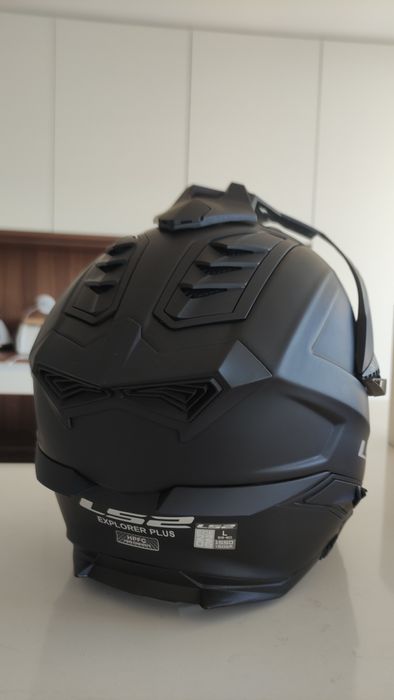 Capacete LS2 MX701 Explorer Matt Black - tamanho L - SEMI NOVO