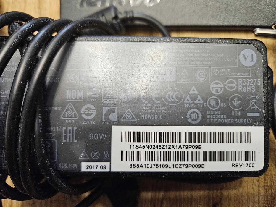 Stacja dokujaca ThinkPad UltraDock Lenovo 40A2 + zasilacz 90W