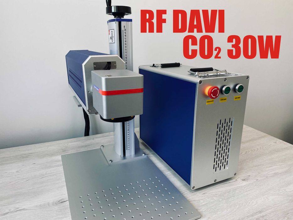 Лазерний станок TR-30-CO2 RF Davi CO2 30W Маркувальний станок СО2