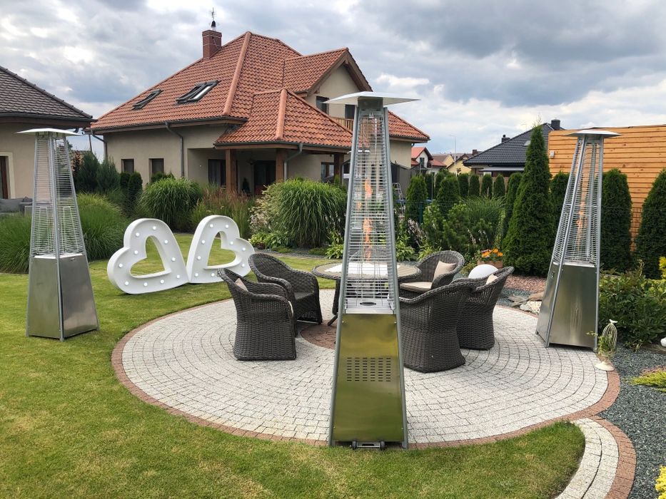 Promienniki/ogrzewacze/piramidy/palniki gazowe