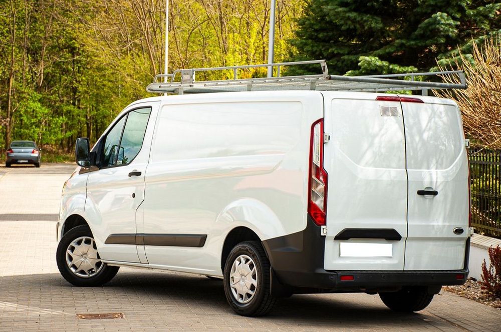 Ford Transit Custom  2.0D-130Ps-Fv23%-Netto-Gwarancja-Nawigacja-3-osobowy-Vat1