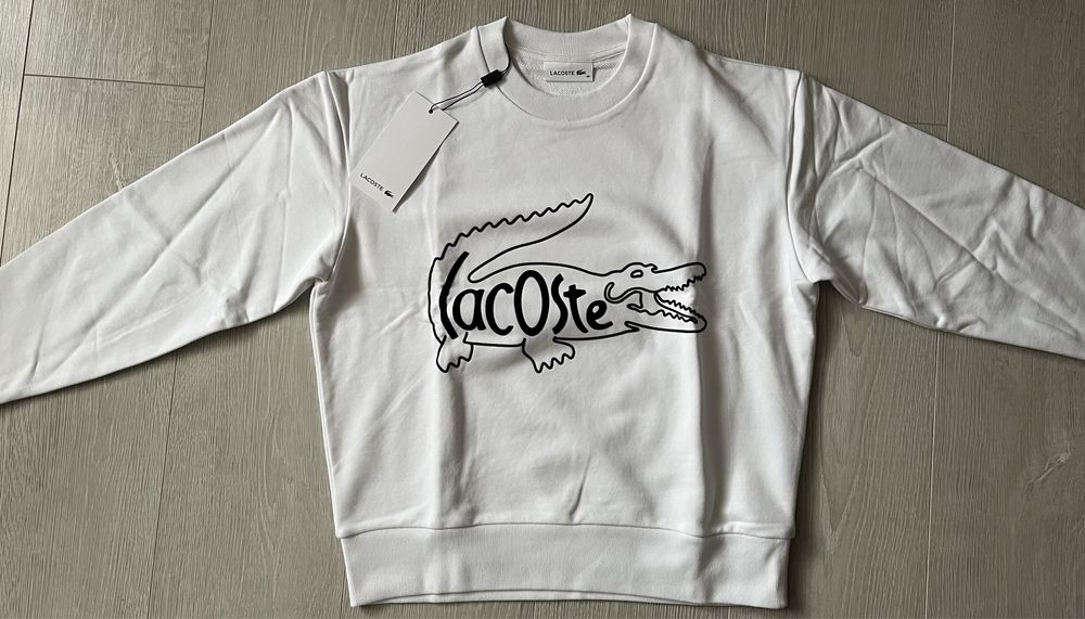 Lacoste bluza damska bez kaptura